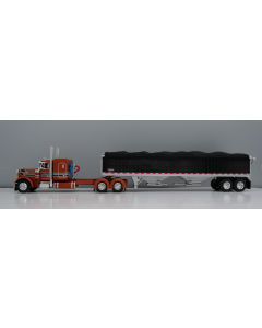 Peterbilt 379 Wilson Pacesetter Grain Trailer - 2nd NFTM Semi - 1/64
