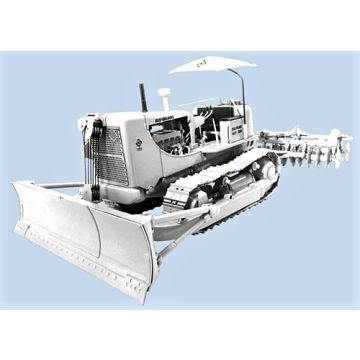 AC - HD41 - Crawler, U blade & ripper yellow - 1/25
