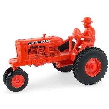 AC - WC - Tractor With Man, Ertl 75th Anniversary, Plastic Rims - 1/16