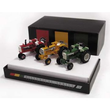 AGCO - Set - Cockshutt 1555 NF, MM G-550 WF, Oliver 1555 WF Set 3 - 1/64