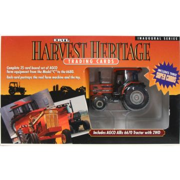 AGCO-Allis - Set - 6670 2WD, Harvest Heritage Trading cards - 1/64