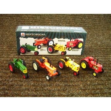 AGCO - Set - AC D-19, MH 555, MM 5 Star NF, Oliver 88 NF Boxed - 1/64