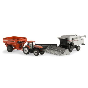 AGCO - Set - DT-200 C-62 Combine J&M 875 Grain Cart - 1/64