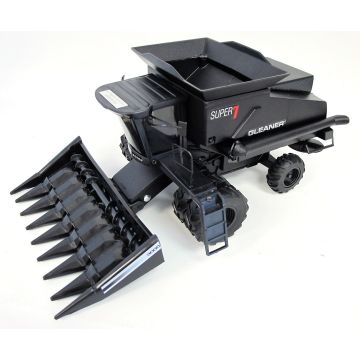 AGCO - 7 - Combine, Super 7 Gleaner corn head only Black Stealth - 1/24