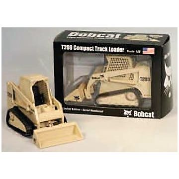 Bobcat - T200 - Skid steer loader, on tracks desert military paint - 1/25