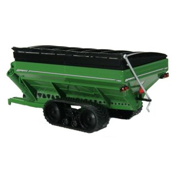 Brent - 1198 - Grain Cart, tracks, green - 1/64