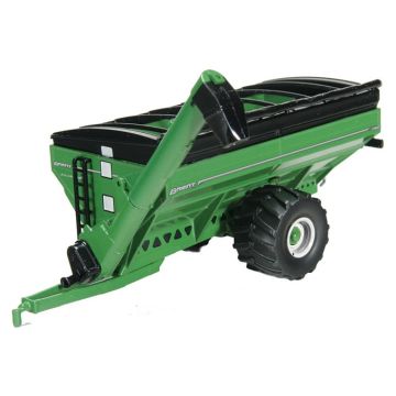 Brent - 1198 - Grain Cart, flotation tires, green - 1/64