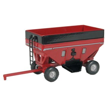 Brent - 657Q - Gravity wagon, red - 1/64