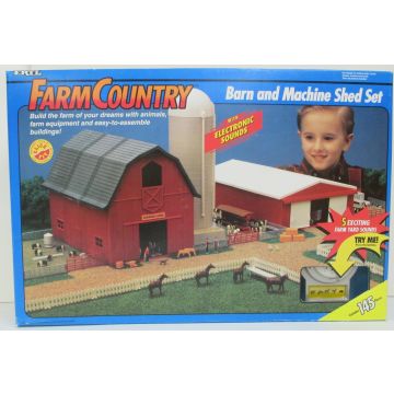 Building Set - Building, barn & silo set - 1/64