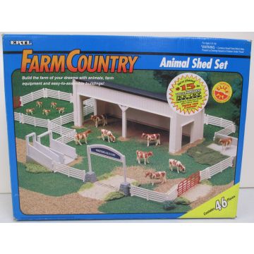 Building Set - Guernsey Dairy lean-to - 1/64