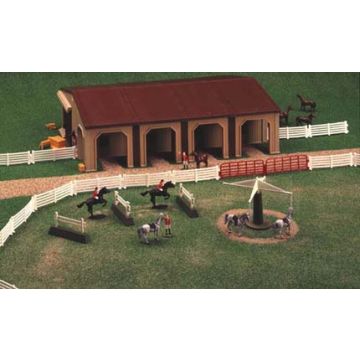 Building Set - Horse Stable Set - 1/64