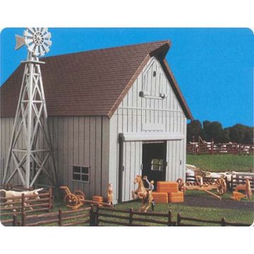 Building Set - Western Barn set - 1/64