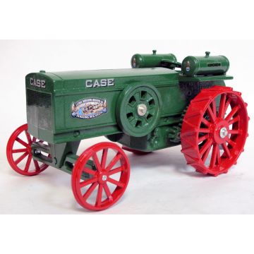 Case - 12-25 - Steel wheels green silver decals - 1/16