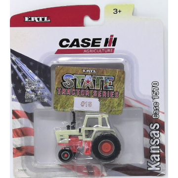 Case - 1570 - Agri King 15 State Series Kansas Capitol - 1/64