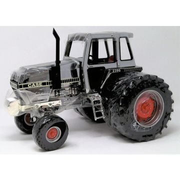 Case - 2390 - Duals Cab 2007 Toy Tractor Times Anniv David Brown decal, Chrome - 1/16