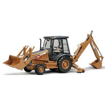 Case - 580 Super M - Backhoe/Loader, #1 Case Construction Precision Series - 1/16