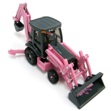 Case - 580 Super N - Backhoe/Loader, pink, Digging for a Cure - 1/50
