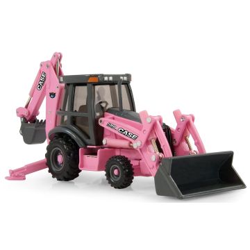 Case - 580 Super N - Backhoe/Loader, pink - 1/50