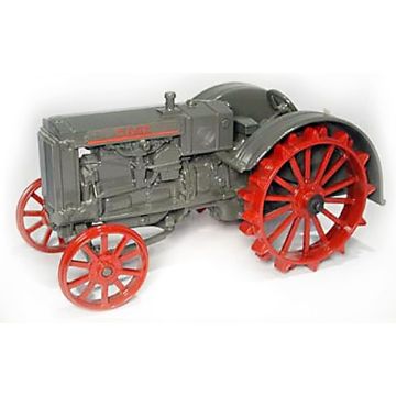 Case - L - Steel wheels red wheels, gray - 1/16