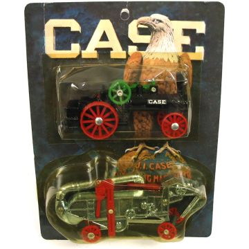 Case - Set - Steam engine & thresher Scale Models card - 1/64