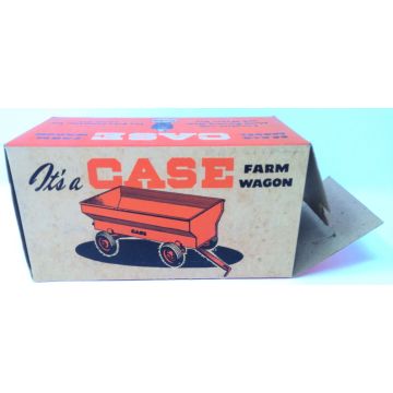 Case -  - Wagon, flare box, tin rim wheels - 1/16