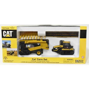 CAT - Set - Crawler Challenger 75E & Combine 480 Farm Show Ed. - 1/64