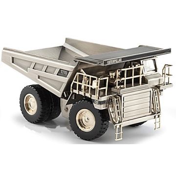 Cat - 777D - Truck, dump off-highway truck, silver color - 1/50