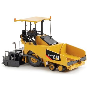 Cat - AP600D - Asphalt Paver, yellow platform, yellow wheel rims, canopy - 1/50