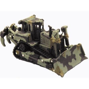 Cat - D8R - Crawler, blade military paint - 1/50