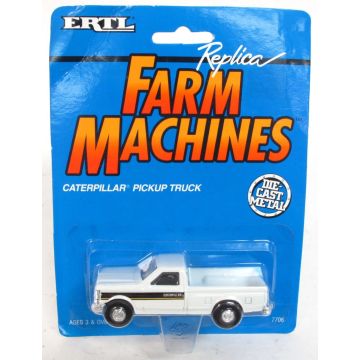 CAT - Truck - Pickup, white with Caterpillar, 2 card variations - 1/64