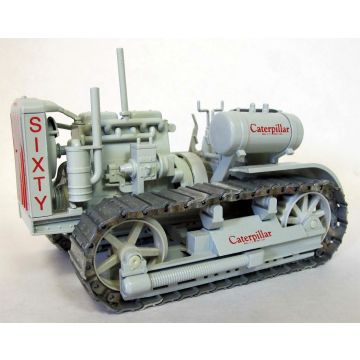 Cat - Sixty - Crawler, gray very detailed model - 1/25