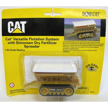 CAT -  - Spreader, fertilizer dry, Versatile Flotation System VFS50, Simonsen spreader - 1/64