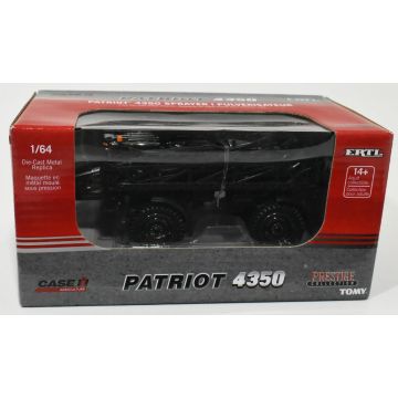 CIH - 4350 - Patriot Sprayer with 120 ft Boom, Black Chrome Employee Edition - 1/64