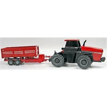 CIH - Set - 4994 4WD battery operated, PTO driven wagon - 1/32