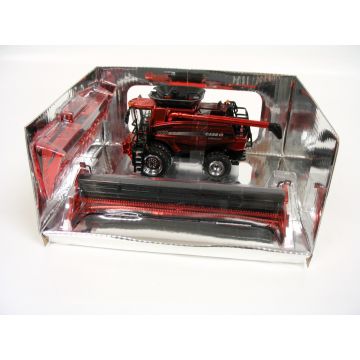 CIH - 7088 - Combine, 2 heads, 1 Authentic Series, red chrome - 1/64