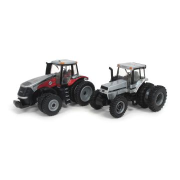 CIH - Set - 7130 silver & Magnum 340 silver Legacy Set 2013 Farm Show Ed. - 1/64