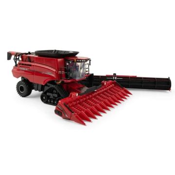 CIH - 7250 - Combine, tracks, 12 row folding corn head, draper head, Prestige - 1/64
