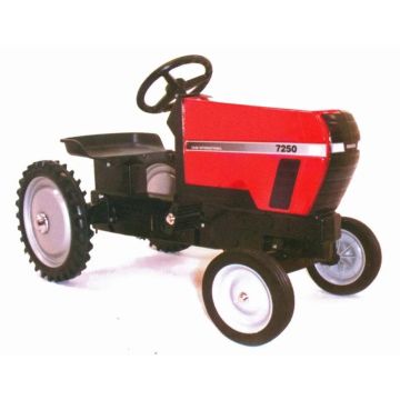 CIH - 7250 - Pedal, WF 2WD decal variations -