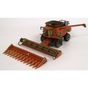 CIH - 8120 - Combine, 2 heads, 2008 Farm Show Edition dusty - 1/64