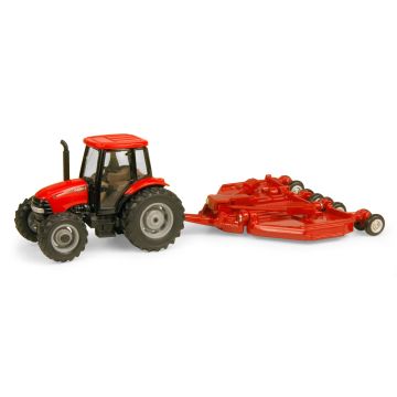 CIH - Set - Farmall 90 MFD, Flex wing mower - 1/64