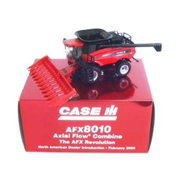 CIH - AFX-8010 - Combine, 2 heads, Dealer Meeting in red box - 1/64