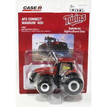 CIH - Magnum 400 - Front and rear duals, AFS, 2021 Minnesota Twins Edition - 1/64