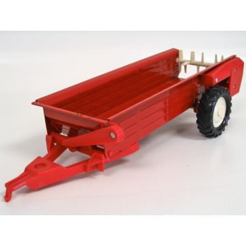 CIH -  - Spreader, no Case-IH decals, red, white rims, three box variations - 1/16