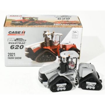CIH - Steiger 620 - Quad trac 25th anniversary, 2021 Farm Show, silver chaser - 1/64