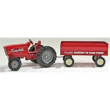 CIH - Set - Tractor grey rims, wagon white rims, set, Campbell's Harvest of Good Food - 1/16
