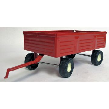 CIH -  - Wagon, Barge, white rims - 1/16