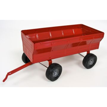 CIH -  - Wagon, flare box, grey rims, tread tires - 1/16