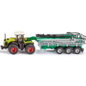 Claas - Set - Xerion 5000 Tractor with Slurry Tanker - 1/87