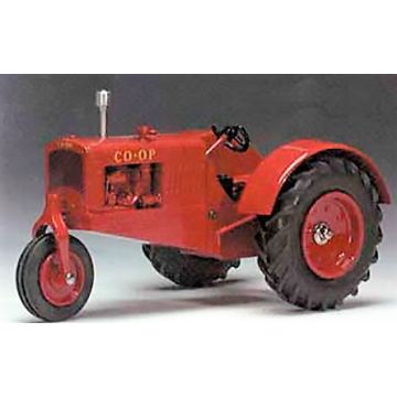 CO-OP - No. 1 - Single front wheel rubber tires Universal Co-op Series - 1/16