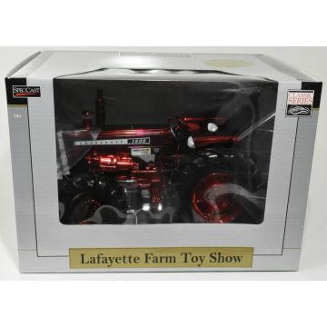 Cockshutt - 1600 - MFD, singles, no cab or ROPS, 2021 Lafayette Toy Show, red chrome - 1/16